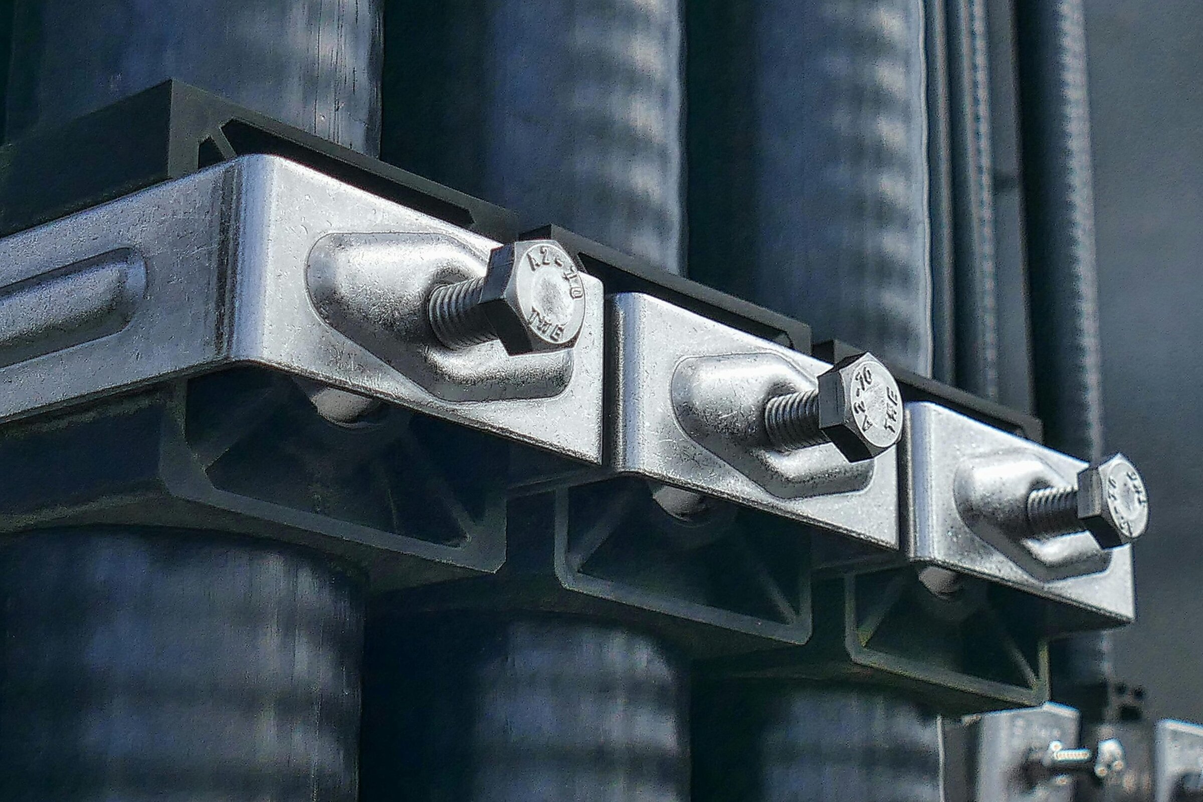 Industrial fasteners and hardware for mechanical and construction use.