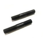 Stud bolt for industrial fastening, made of durable steel with threaded ends for secure connections.