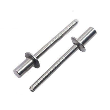 Closed end blind rivet for secure fastening in mechanical applications.