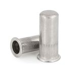 High-strength countersunk head rivet nut for secure fastening.