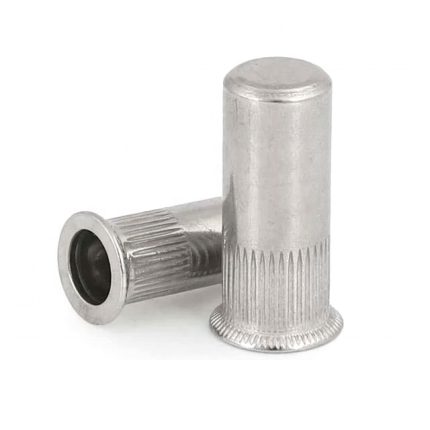 High-strength countersunk head rivet nut for secure fastening.