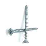 High-quality countersunk Pozi flat head screw for chipboard applications.