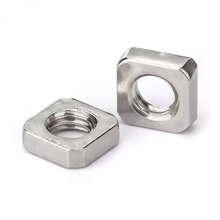 DIN562 Square Thin Nut for Mechanical Assembly DIN562 Square Thin Nut