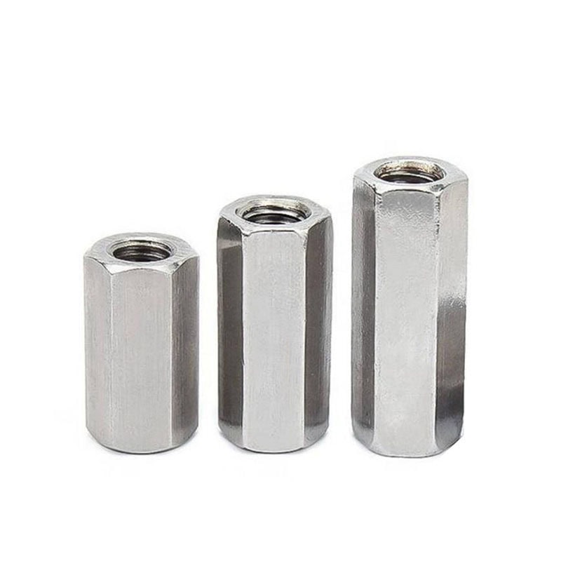 Hex Coupling Nut for Mechanical Parts and Fasteners DIN6334 Long Hex Coupling Nut