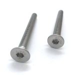 Hexagon socket countersunk flat head machine screw for precise fastening.