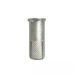 Anchor with Lips and Cross Knurl for secure fastening.