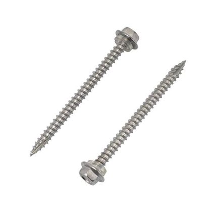 Self Tapping Hex Head Screw for Metal and Plastic Applications.