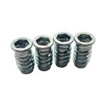 Hex socket screw thread insert nut for secure fastening.