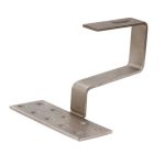 Solar mounting roofing hook for secure solar panel installation.