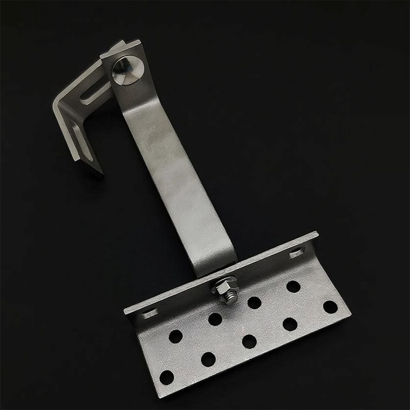 Fastener for Solar Roof Hook Installation Solar Kits 3-Way Adjustable Roof Hook