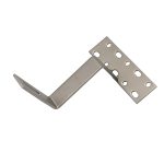Adjustable roof hook for solar PV installation, providing secure attachment on varied roof surfaces.
