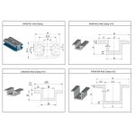 Mid Clamp for Solar Panel Mounting System.