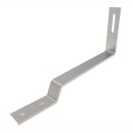 Bracket for solar tile roof installation, durable and corrosion-resistant.