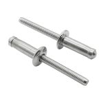 Hemlok blind rivet for secure fastening in hardware applications.