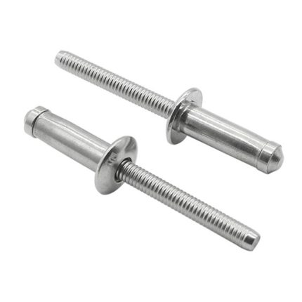 Hemlok blind rivet for secure fastening in hardware applications.