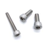 Hex socket cap screw for mechanical assembly and fastening.