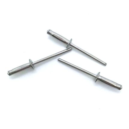Lantern rivet fasteners for secure mechanical joining.