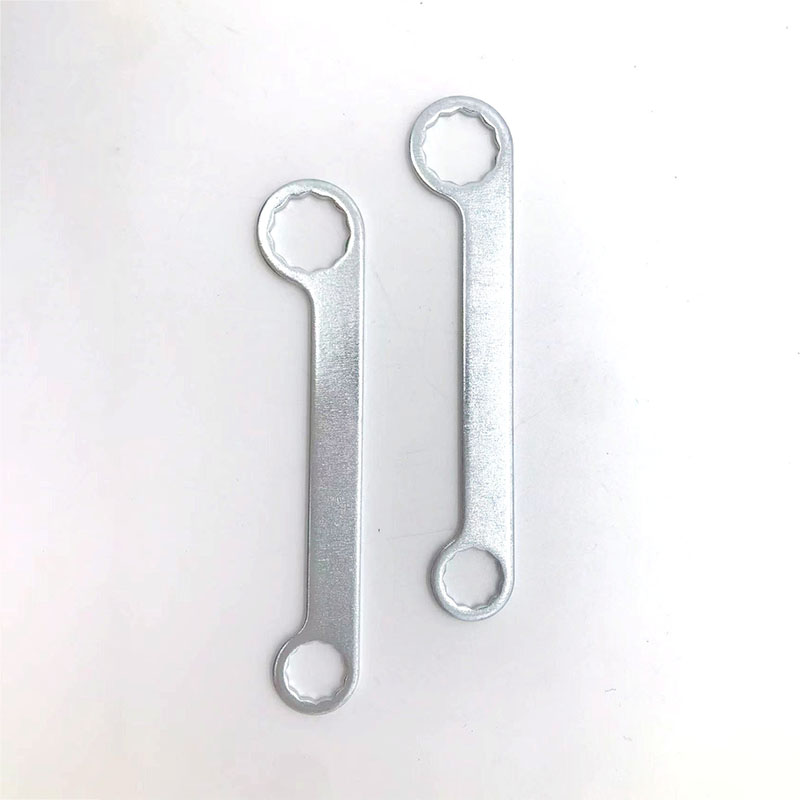 Flat Ratchet Wrench Curved Double Side - Mechanical Tool for Fastening Stamping Flat Ratchet Wrench Curved Double Side