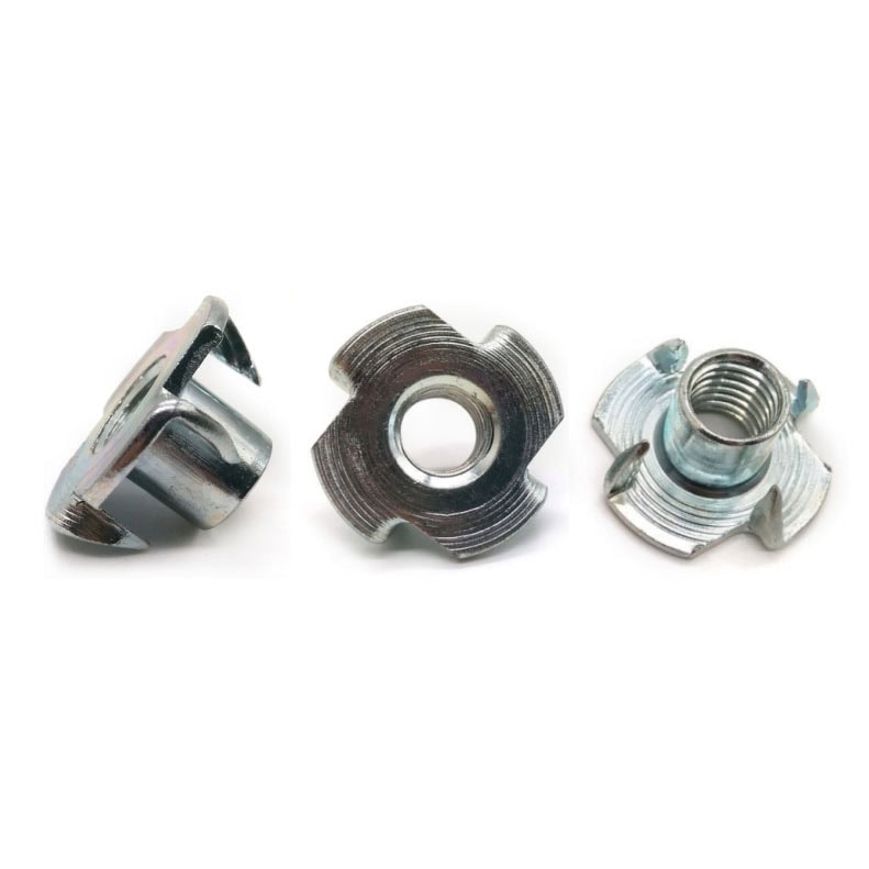 Tee Nuts with Prong - Fastener & Hardware Components Tee Nuts with Prong