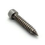 Steel hexagon socket cap screw for self tapping applications.
