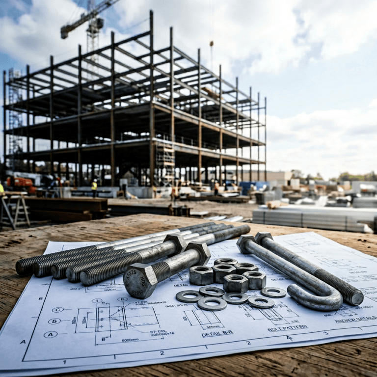 Fastener and hardware components used in automotive construction and assembly.