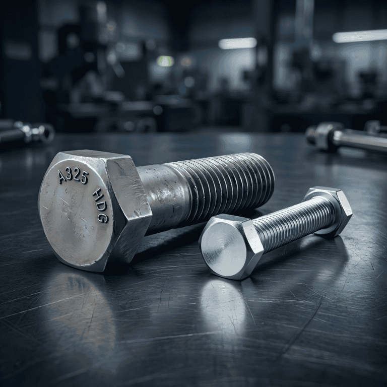 Industrial bolts for machinery assembly and mechanical parts.